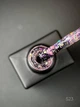 Гель-лак для ногтей Cosmo Glitter Дизайн с разноцветным глиттером разного размера , 9 мл Разноцветный с фиолетовым №523 - изображение 2
