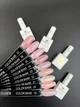 Цветная камуфлирующая база для ногтей Дизайнер "Pink-White Latte" Color Base №024, 9 мл - изображение 4