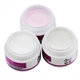 Акриловая пудра белая EzFlow, (15 г) Acrylic powder White для наращивания и укрепления ногтей - изображение 3
