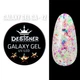 Глитерный гель Galaxy Gel (GA-12) Дизайнер 10 мл с блестками для декора ногтей - изображение 1