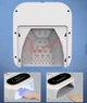 Лампа 2в1 UV/LED BQ V16 148W (белая) для ногтей + бокс для стерилизации - изображение 15