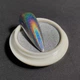 Лазерная втирка "Призма" Laser Powder для дизайна ногтей, серебро/ 2г. - изображение 1