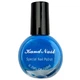 Лак - краска для стемпинга с кисточкой Kand Nail, 10 мл. Синий - изображение 3