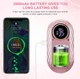 Портативный фрезер JF-603 на аккумуляторе (2600 mAh) на 35 Вт. и 35 000 об. с дисплеем, на USB- для маникюра Черный - изображение 14