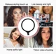 Круглая кольцевая LED-лампа ZL-QP350 - 35 см., на штативе 210 см, 35 Вт., - для фото и видео - изображение 7