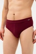 Труси сліп Cornette 48(M) Бордовий~slip (68409) - зображення 1