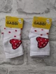 Шкарпетки для немовлят GABBI 8-10 білий артикул 0396 - изображение 3