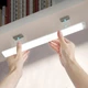 Світильник акумуляторний підвісний на магнітах 50см з датчиком руху Cabinet light Білий - зображення 1