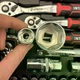 Набір інструментів INTERTOOL STORM ET-8126 (126 предметів), з тріскачками 1/2", 3/8", 1/4", із Cr-V сталі - зображення 11
