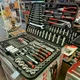 Багатофункціональний набір інструментів INTERTOOL ET-8233 для автосервісу з 233 елементами з трьома тріскачками та ударними головками - зображення 2