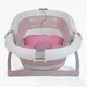 Складана дитяча ванночка Lionelo Pink для купання малюка з вбудованим термометром, рожева - зображення 4