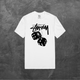 Футболка унисекс Stussy базовая белая Стусси лого принт (мод1) L - изображение 1