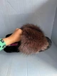 Женские домашние тапки пушистые коричневый 38-39 - изображение 2