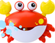 Maszynka do baniek mydlanych LEAN Toys Krab Czerwony 19952 (5905991013761) - obraz 3