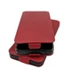 Чехол из натуральной кожи Logarm Genuine Leather Flip для Tecno Pova 6 Neo Красный - зображення 4