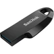 USB флеш накопитель SanDisk 32GB Ultra Curve Black USB 3.2 (SDCZ550-032G-G46) - изображение 2