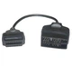 Переходник для сканера на Toyota 22pin на 16 pin OBD2 Автомобилем, Делфи, TCS, Multidiag, K-Line - изображение 1