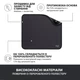 Коврик для мышки Logitech Mouse Pad Studio Series Graphite (956-000049) - изображение 4