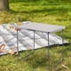 Стол туристический складной Kraft&Dele KD641 80x60 см нагрузка до 30 кг кемпинговый стол для пикника отдыха дачи рыбалки переносной компактный раскладной для путешествий сада - изображение 6