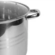 Каструля з кришкою Kamille KM-5406 15.5 л 30 см срібляста - зображення 2