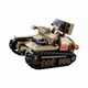 Конструктор SLUBAN M38-B0709 — Военный танк с фигуркой солдата, 183 детали, развивающая игрушка для детей - изображение 1