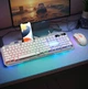 Клавіатура K-25 ігрова мембранна дротова з RGB-підсвіткою USB мультимедійні клавіші - зображення 1