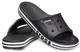 Чоловічі шльопанці Crocs Bayaband Slide Black\White (46-47, чорний) - зображення 1
