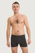 Трусы боксеры, 3 штуки John Frank 52(XL) Серый-Синий-Антрацит (98439) - изображение 8