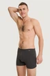 Трусы боксеры, 3 штуки John Frank 52(XL) Серый-Синий-Антрацит (98439) - изображение 9