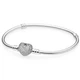 Срібний браслет Пандора Pandora Moments Сердце 18 (590743CZ) - зображення 1