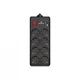 Фільтр живлення REAL-EL RS-PROTECT 805 1.8m, black (EL122300042) (255205) - зображення 1
