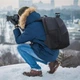 Рюкзак для фотоапарата Puluz PU5011 з відділом для ноутбука 15,6" та дощовиком Чорний ( код: IBF086B ) - зображення 10