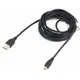Кабель Cablexpert USB - mini-USB V 2.0 (M/M), 3 м, черный (CCP-USB2-AM5P-10) - изображение 1