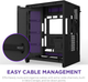Obudowa NZXT H9 Flow RGB Dual-Chamber Mid-tower Case All Black (CM-H92FB-R1) - obraz 9