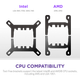 System chłodzenia cieczą NZXT Kraken Plus V2 360 mm AIO Liquid Cooler Display Radiator Fans Black (RL-KN360-B2) - obraz 8