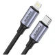 Кабель Foneng X95 Metal Head Braided Cable USB-C - Lightning (M/M) PD20W, 1.2 м, Black (X95-CA-TCIP) - изображение 1