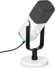 Fifine AM8 White (Dynamic, USB/XLR) – Динамический микрофон для профессиональной записи и стриминга - изображение 1