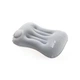 Подушка кемпінгова надувна BISINNA Camping Inflatable Pillow Portable Ultralight Travel Hiking Air Sleeping for Neck and Lumbar Support GREY - зображення 1