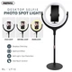 Держатель с кольцевым освещением REMAX LIFE Desktop Selfie Spot Light RL-LT13 360 градусов 50-80cm - изображение 3