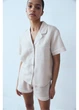Піжамна сорочка H&M XL Бежевий 1147707_01 - зображення 1