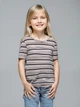 Футболка H&M 140 Рожевий 0979180_смужка - зображення 2