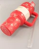 Термос термокружка Stanley Quencher H2.0 Tumbler из нержавеющей стали 1,18 л KT6007838 Red Monogram - изображение 3
