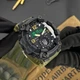 Наручные часы Awarder 004 Army Green Тризуб серебро - изображение 6