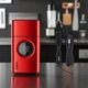 Электробритва VGR V-377 Red шейвер титановые лезвия LED-дисплей регулировка мощности в металлическом корпусе - изображение 8
