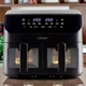 Аэрофритюрница Maestro MR-758 Black на 2 чаши х 4,5 л 2000Вт - изображение 1