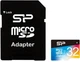 Карта памяти Silicon Power microSDHC 32 GB Class 10 UHS-I Superior Color + adapter (SP032GBSTHDU1V20SP) - изображение 1