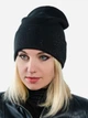 Шапка жіноча Malisa Тіффані 15-1864-PM-218 56-58 Чорна - зображення 3