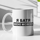 Чашка подарункова керамічна з принтом "Я Батя мені можна" 330 мл, біла - зображення 1