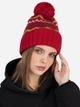 Шапка женская Malisa Вояж ML19856 54-58 Красный/Шоколад/Карри/ (ROZ6501091958) - изображение 1