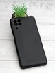 Чохол Silicone Case Box для Samsung Galaxy M32 / M325 бампер із мікрофіброю чорний - зображення 1